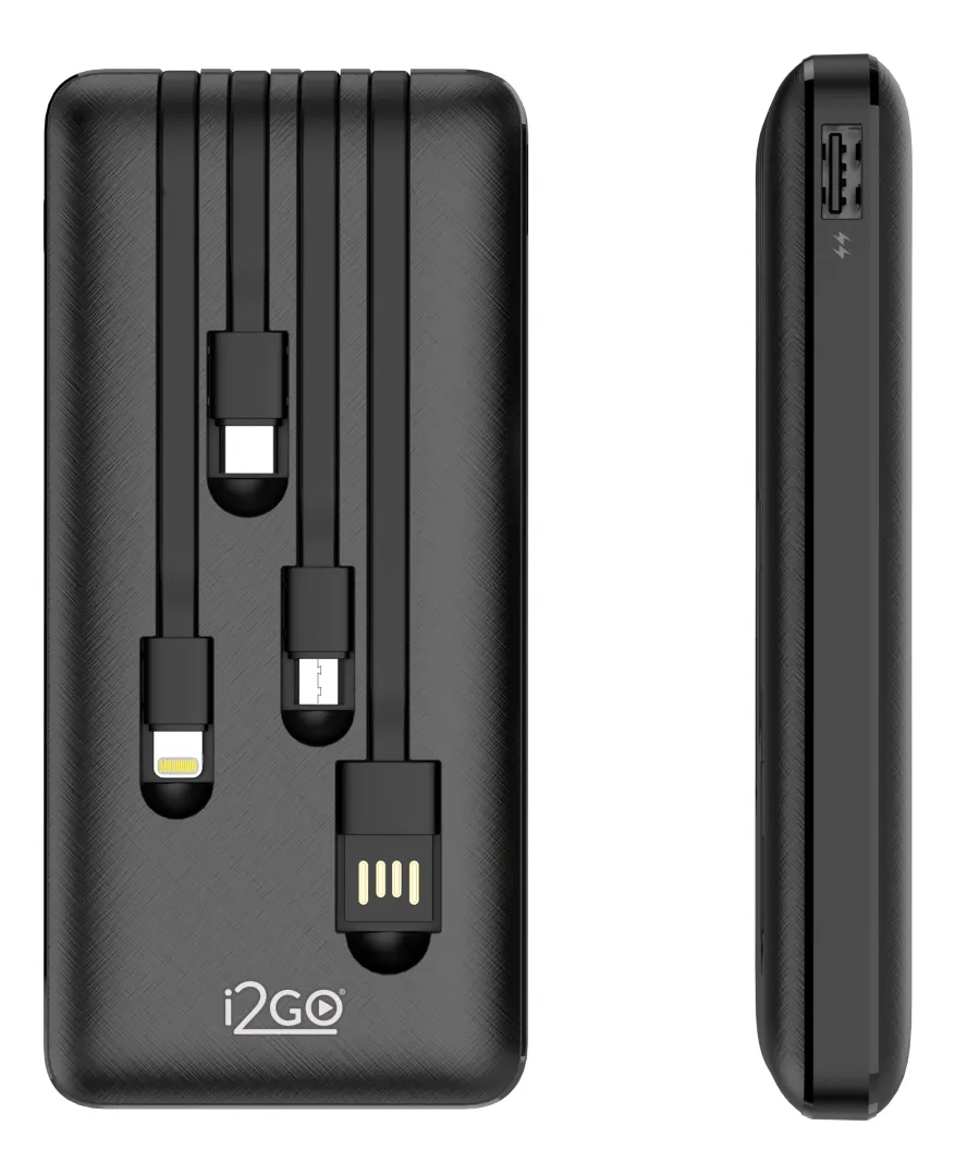 Power Bank i2GO Plus 10000mAh: Análise Completa do Carregador 4 em 1